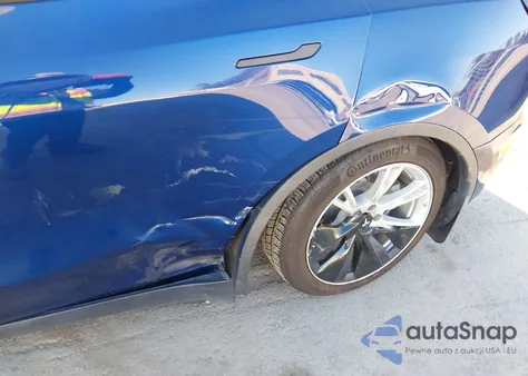 2022 Tesla Model Y Long Range Dual Motor All-Wheel Drive из США, поврежденный, VIN 7SAYGDEE0NF361380